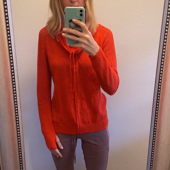 Prana Cedar Orange Pullover Sweater size S - Picture 11 of 11